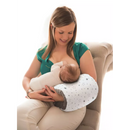 Lansinoh Borstvoedingskussen wit motief sterren, 1 stuk