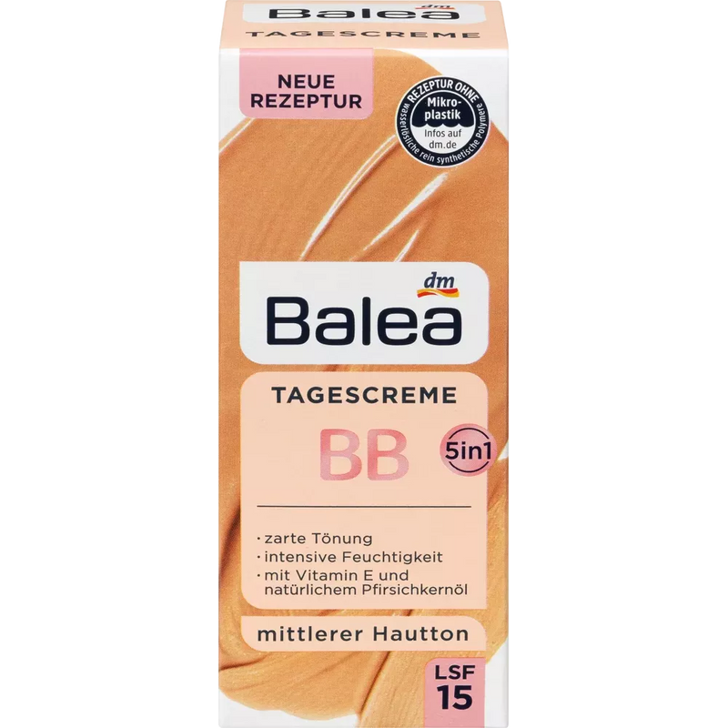 Balea Getinte dagcrème BB gemiddelde huidskleur, 50 ml