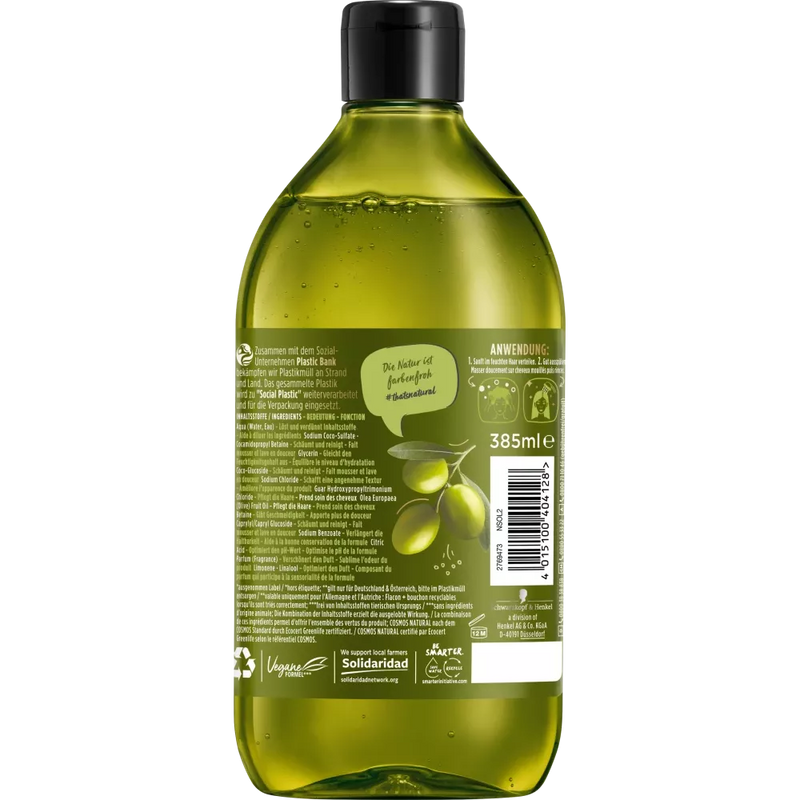 Nature Box Shampoo Olijfolie, 385 ml