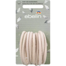 ebelin Haarelastiekjes - stof gemaakt van biologisch katoen, 9 stuks.