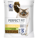 PERFECT FIT Croquettes pour chats sensibles à la dinde, 750 g