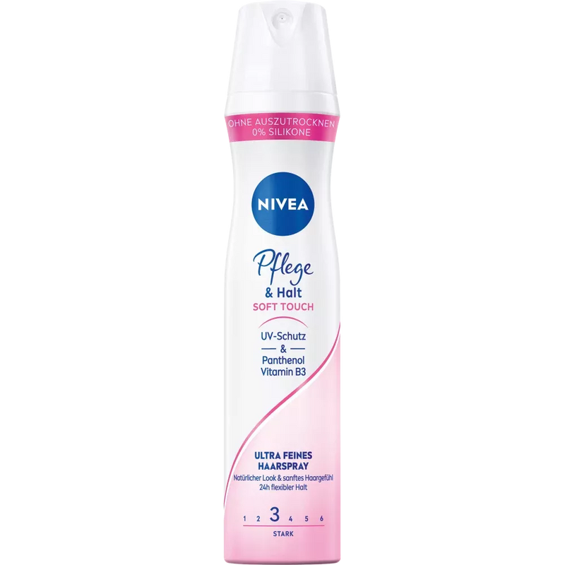 NIVEA Haarlak Care&Hold Soft Touch, 250 ml