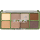 alverde NATURKOSMETIK Palette de fards à paupières 40 favoris caramel, 16 g