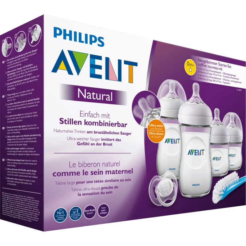 Philips AVENT Startset Natural 2.0 voor pasgeborenen, 1 stuk