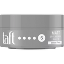 Gel coiffant Schwarzkopf Taft MATT WAX Tenue 5, 75 ml
