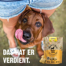 GIMDOG Dog Snack, Train &amp; Treat avec insectes et argousier, 125 g