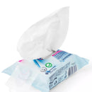 Balea Lingettes nettoyantes nourrissantes peau propre, 25 pièces.