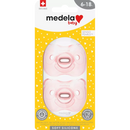 Medela Fopspeen Soft Silicone, roze, 6-18 maanden, 2 stuks