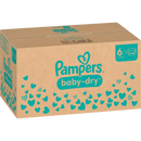 Couches Pampers Baby Dry Gr.6 Extra Large (13-18 kg), boîte mensuelle, 148 pièces.