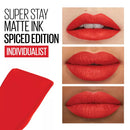 Maybelline New York Lipstick Super Stay Matte Inkt Spiced Up 320 Individualst, 5 ml