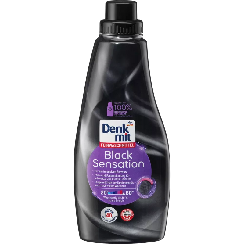 Denkmit Black Sensation mild reinigingsmiddel, 1 l