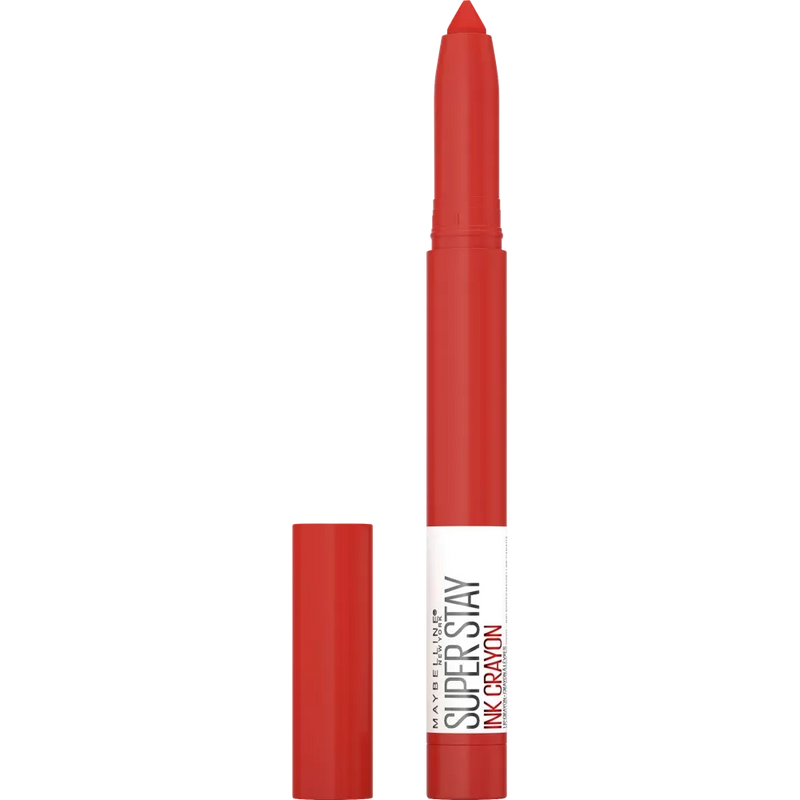 Maybelline New York Lipstick Super Stay Inktkrijt 115 Ken geen Grenzen, 2 g