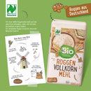 dmBio Farine, seigle complet, Naturland, 1000 g