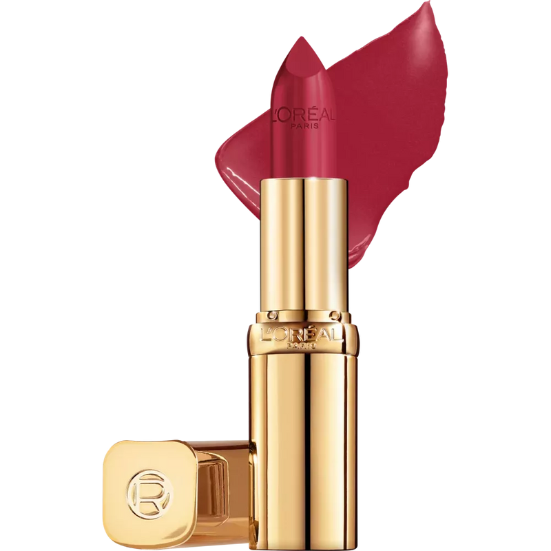 L'ORÉAL PARIS   Lipstick Color Riche Satin 376 Cassis Passion, 4.8 g