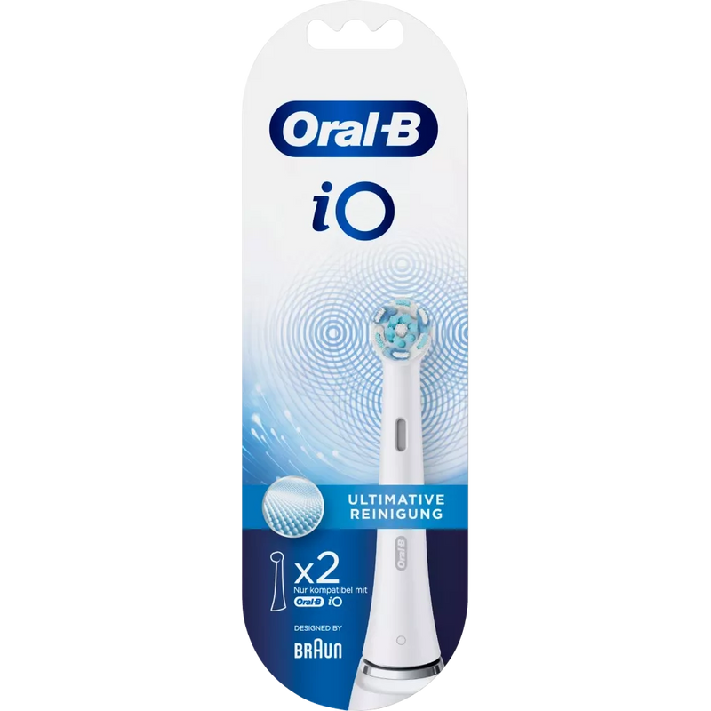 Oral-B Opzetborstels iO Ultimate Cleaning, 2 stuks