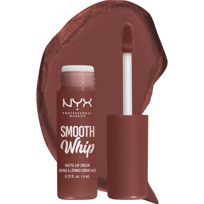 NYX PROFESSIONAL MAKEUP Lipstick Smooth Whip Matte 17 Thread Count, 4 ml