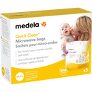 Medela Magnetron zak Quick Clean, 5 stuks