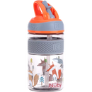 Gobelet Nuby Freestyle Tritan avec paille, gris, 360 ml