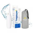 HappyPo Po douche wit, incl. reistas, 1 stuk