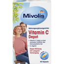 Mivolis Vitamine C Dépôt, Capsules 40 pièces, 22 g