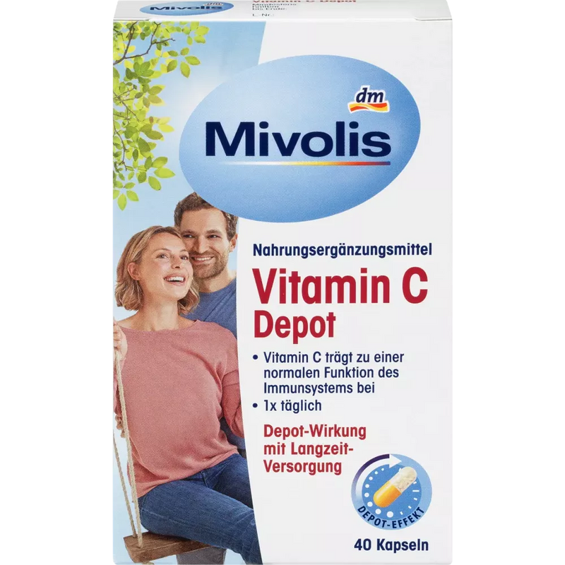 Mivolis Vitamine C Depot, Capsules 40 stuks, 22 g