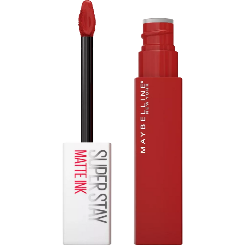 Maybelline New York Rouge à lèvres Super Stay Matte Ink Spiced Up 335 Hustler, 5 ml