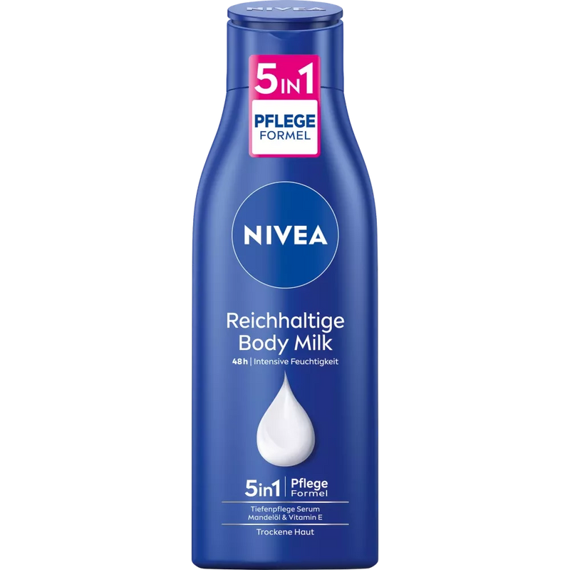 NIVEA Lichaamsmelk Rijk 5in1, 250 ml