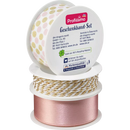 Profissimo Cadeaulintenset "rose/wit-goud, 11 m