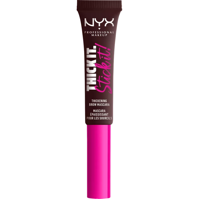 NYX PROFESSIONAL MAKEUP Wenkbrauwmascara Thick It Stick It 07 Espresso, 7 ml