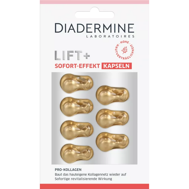 Diadermine Capsules Lift+ Onmiddellijk Effect, 7 stuks