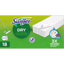 Swiffer Vadrouilles sèches au parfum Febreze, 18 pièces.