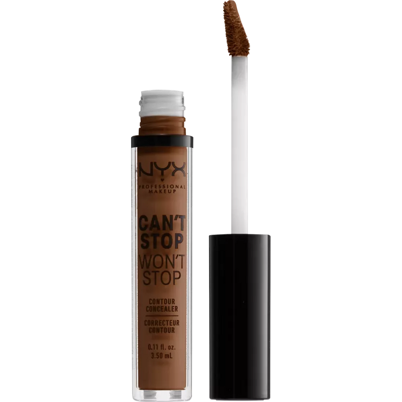 NYX PROFESSIONAL MAKEUP Concealer Can't Stop Won't Stop Contour Mocha 19, 3.5 ml