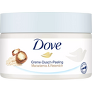 Gommage corporel Dove Macadamia et lait de riz, 225 ml