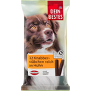 Dein Bestes Hondensnacks, knabbelsticks rijk aan kip, 120 stuks.