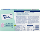 Soft&Sicher Zakdoeken doos sensitive 3ply, 72 stuks.