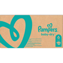 Pampers Luiers Baby-Dry maat 6 Extra Large, 13-18 kg, maandbox, 124 stuks
