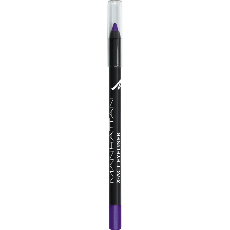 MANHATTAN Cosmetics Eyeliner X-Act waterproof Purplelicious 64P, 1.2 g
