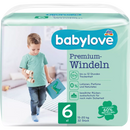 babylove Premium luiers maat 6, XL, 15-20 kg, 32 stuks.