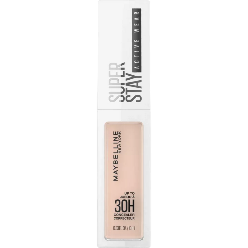 Maybelline New York Concealer Super Stay 30H Active Wear 10 Fair, 10 ml