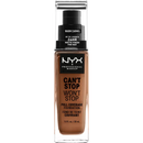 NYX PROFESSIONAL MAKEUP Fond de teint Can't Stop Won't Stop 24 heures Caramel chaud 15,7, 30 ml