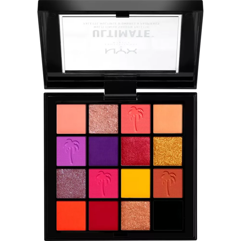 NYX PROFESSIONAL MAKEUP Palette de fards à paupières Ultimate 13 Festival, 1 pièce