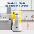 Distributeur de savon Sagrotan No Touch Citrus, recharge de savon de cuisine, 250 ml