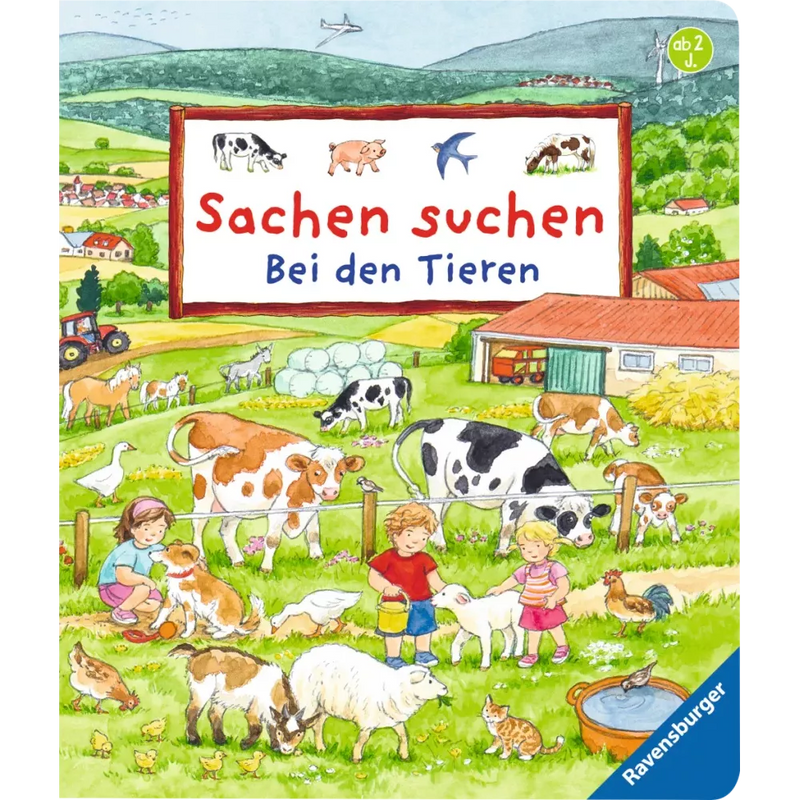 Ravensburger Sachen suchen - Bei den Tieren, 1 Stuk