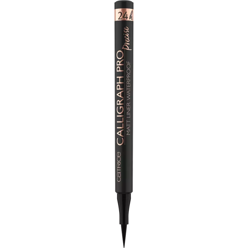 Catrice Eyeliner Calligraph Pro Precise 24h Matte Waterproof 010 Intens Zwart, 1.2 ml