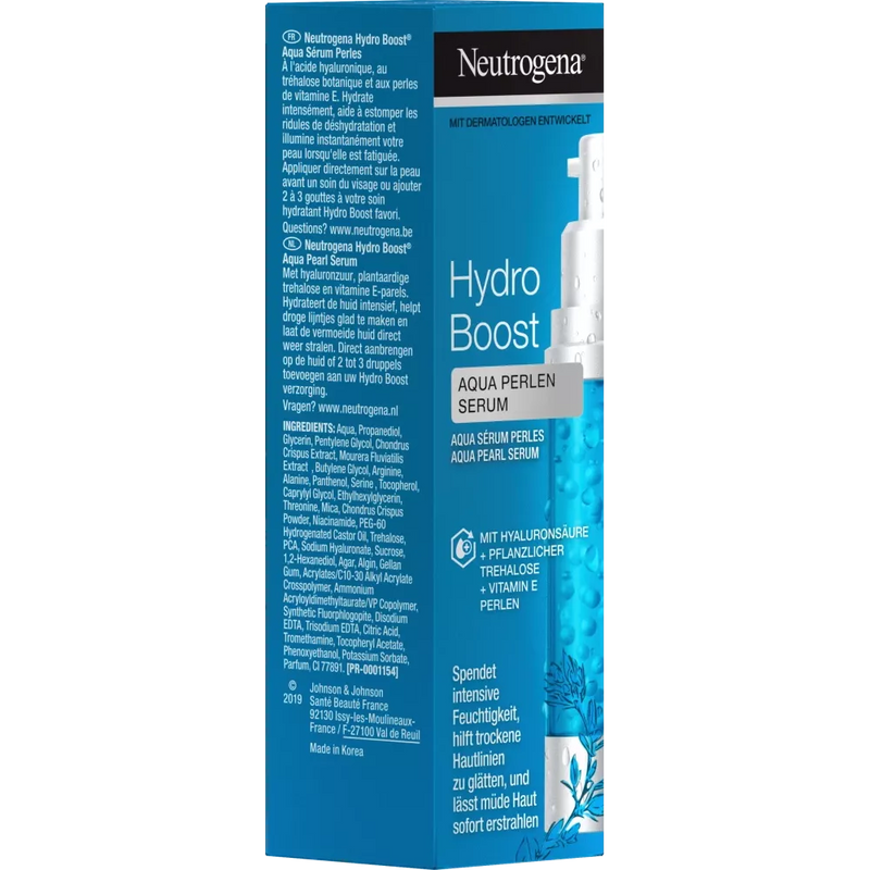 Neutrogena Hydro Boost Aqua Parels hydraterend serum, 30 ml