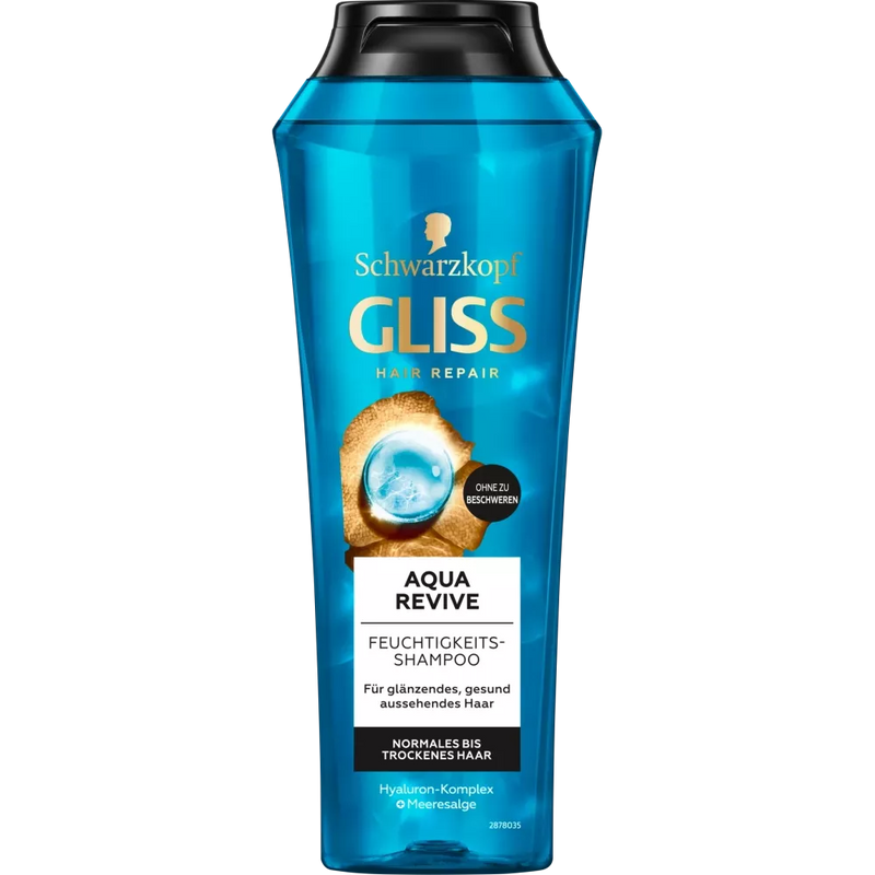 Schwarzkopf GLISS Shampoo Aqua Revive, 250 ml