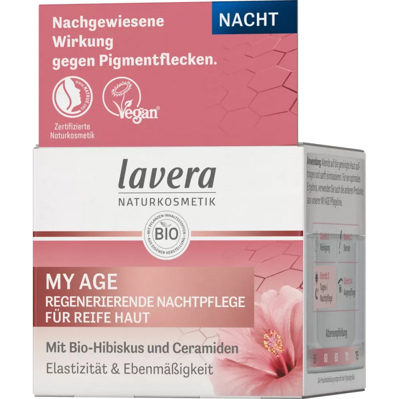 lavera Nachtcrème Mijn Leeftijd, 50 ml