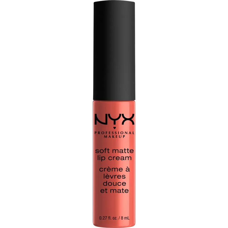 NYX PROFESSIONAL MAKEUP Lipstick Zachte Matte Crème 19 Cannes, 8 ml