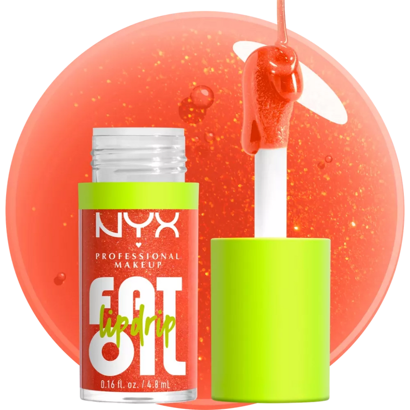NYX PROFESSIONAL MAKEUP Lipgloss Fat Oil Lip Drip 06 Follow Back, 4.8 ml