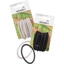 ebelin Haarelastiekjes - stof gemaakt van biologisch katoen, 9 stuks.